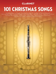 101 Christmas Songs Clarinet Book cover